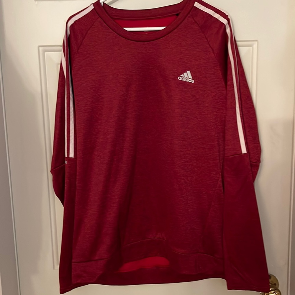 Adidas Climawarm Mid Weight Running Shirt.